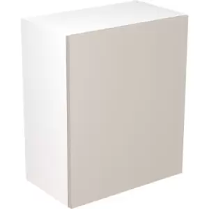 Kitchen Kit Flatpack Slab Kitchen Cabinet Wall Unit Super Gloss 600mm in Light Grey MFC