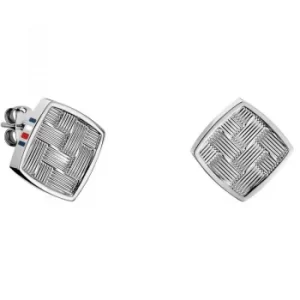 Ladies Tommy Hilfiger Stainless Steel Classic Signature Stud Earrings