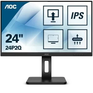 AOC 24" 24P2Q Full HD IPS LED Monitor