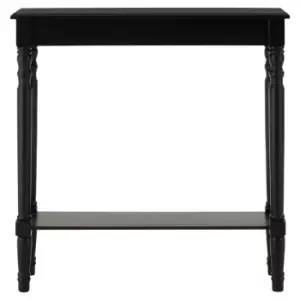 Heritage Console Table Black
