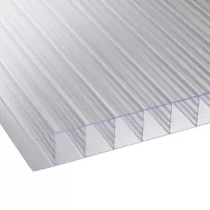 Corotherm Clear Multiwall Polycarbonate Roofing Sheet 3M X 980mm, Pack Of 5
