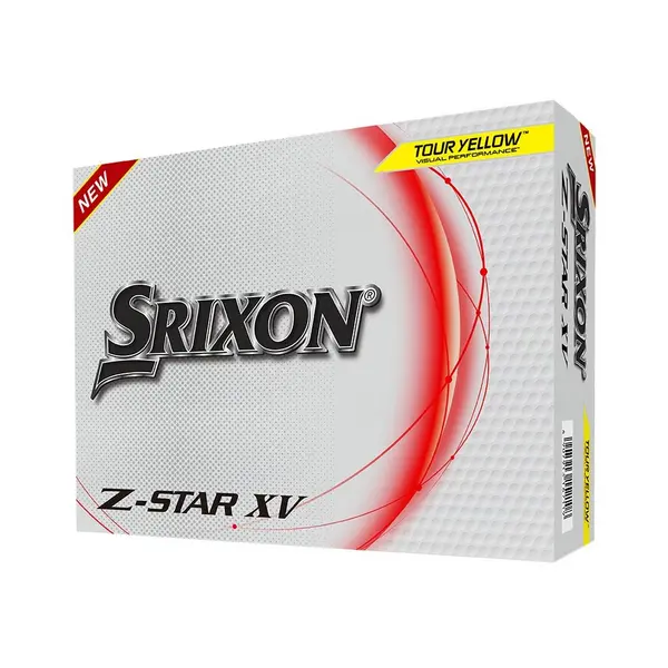 Srixon 2023 Z-Star XV 8 Golf Balls - Yellow (Doz)
