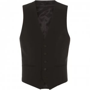 Kenneth Cole Hudson Panama Suit Waistcoat - Black