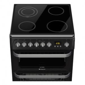 Hotpoint HUE61KS 60cm Electric Cooker