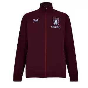 Castore Aston Villa Players Travel Jacket - Black