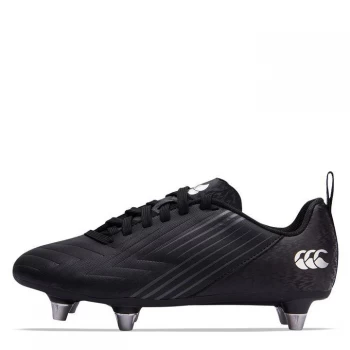 Canterbury Speed 3.0 Junior SG Rugby Boots - Black/Grey