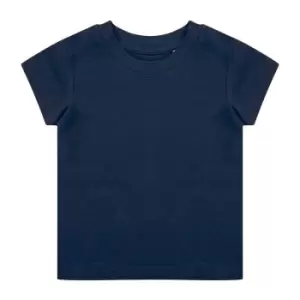 Larkwood Babies Organic T-Shirt (18-24 Months) (Navy)