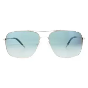 Aviator Silver Chrome Sapphire VFX Photochromic Sunglasses