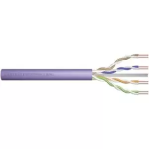 Digitus DK-1613-VH-1 Network cable CAT 6 U/UTP 4 x 2 x 0.25 mm² Violet 100 m