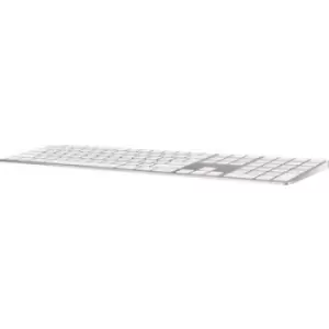 Apple Magic Keyboard Bluetooth Keyboard White Numeric keypad, Rechargeable