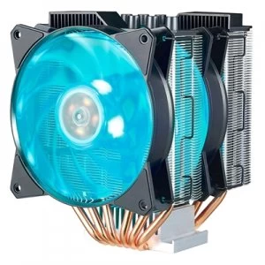 Cooler Master MasterAir MA620P Universal Socket 2 x 120mm PWM 1800RPM RGB LED Fan CPU Cooler with Wired RGB Controller