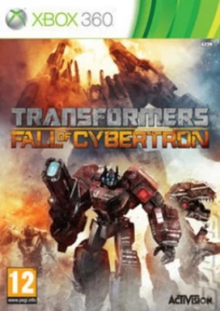 Transformers Fall of Cybertron Xbox 360 Game