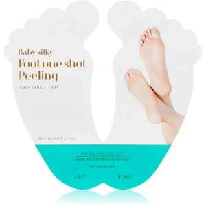 Holika Holika Baby Silky Foot Exfoliating Foot Mask for Cracked Skin + Socks 2 x 20ml