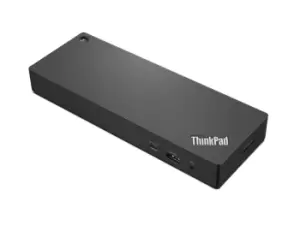 ThinkPad Universal Thunderbolt 4 - Wired - Thunderbolt 4 - 3.5mm - Black - cULus - FCC - ICES - NOM - DC