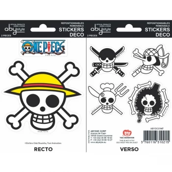 One Piece - Pirates Flag Mini Stickers