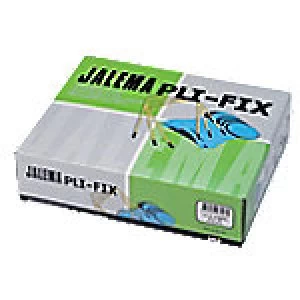 Jalema Archives Binder Pli-Fix Yellow plastic/metal 10.5 x 8.5cm 100 pieces