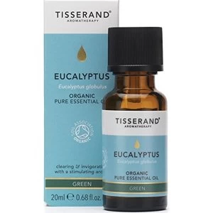 Tisserand Aromatherapy Eucalyptus Organic Essential Oil 20ml