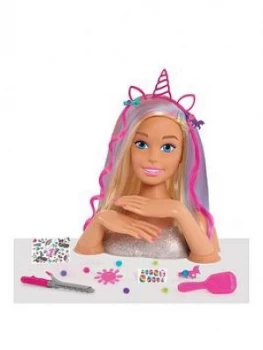 Barbie Deluxe Styling Head Glitter - Blonde