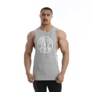 Golds Gym Stretch Vest Mens - Grey