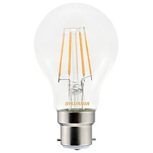 Sylvania LED GLS Non Dimmable Filament B22 Light Bulb - 4.5W