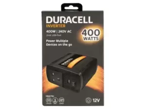 Duracell 400W Single UK Socket Inverter