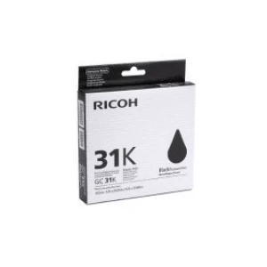 Ricoh GC-31K Black Ink Cartridge