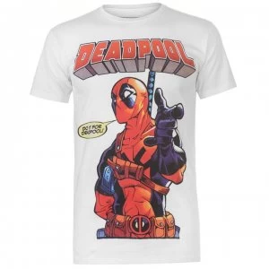 Character Marvel Wash T Shirt Mens - Do It For Dead