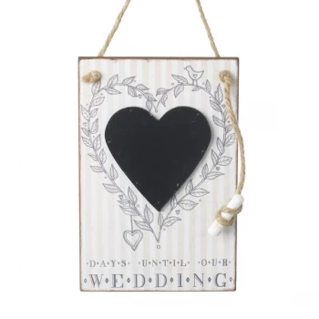 Days Until Our Wedding Chalkboard By Heaven Sends