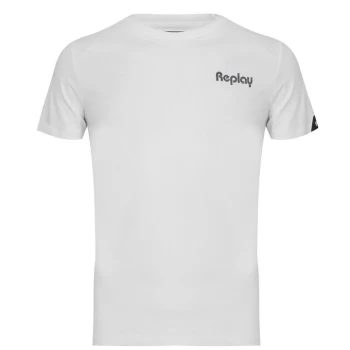 Replay Logo T-Shirt - White