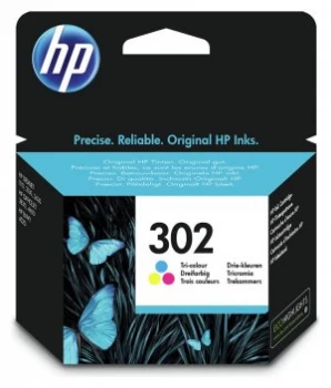 HP 302 Tri Colour Ink Cartridge