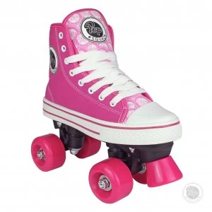 Pop Squad Pink Midtown Quad Skate Size 4