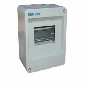 ESR IP40 Insulated Modular Consumer Unit Enclosure Without Doors - 4 Way