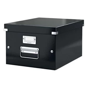 Leitz Click And Store Collapsible A4 Medium Storage Box Black