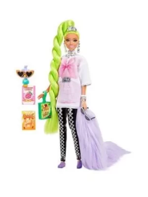 Barbie Extra Doll #11 In Oversized Tee & Leggings With Pet Parrot