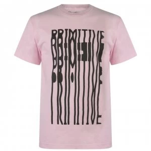 Primitive Printed T Shirt Mens - Streak