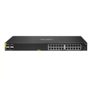 Aruba 6100 24G Class4 PoE 4SFP+ 370W Managed L3 Gigabit Ethernet...