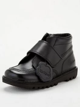 Kickers Toddler Kilo Strap Boots - Black, Size 9 Younger
