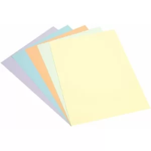 A3 Assorted Pastel Coloured Card 220gsm Pack of 30