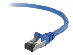 Belkin Cat6 Snagless STP Patch Cable (Blue) 1m