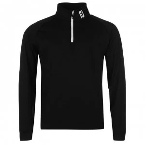 Footjoy Chillout Pull Over Mens - Black