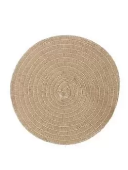 Kitchencraft Woven Hessian Set Of 4 Placemats