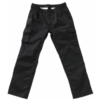 76C54 Pasadena Mens Black 38S Trousers - Mascot