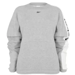 Reebok Logo Crew Sweater Womens - Grey