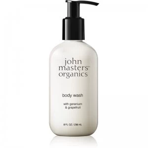 John Masters Organics Geranium & Grapefruit Shower Gel 236ml