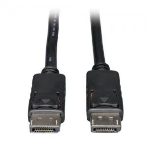 Tripp Lite DisplayPort Digital Video and Audio Cable with Latches (M/M) 6.09 m (20-ft.)