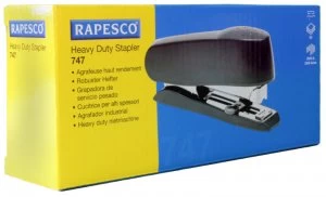 Rapesco 747 Personal Heavy Duty Stapler (black)