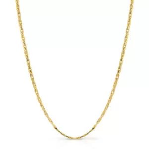Fred Bennett Gold Plated Anchor Chain Necklace