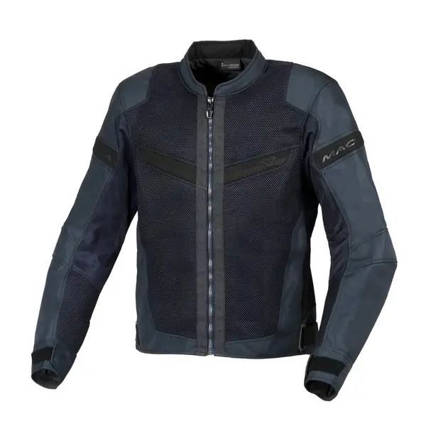 Macna Velotura Textile Summer Jacket Dark Blue Size L