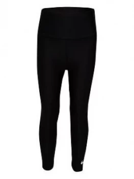 Nike Younger Girls High Waisted Leggings - Black, Size 3-4 Years