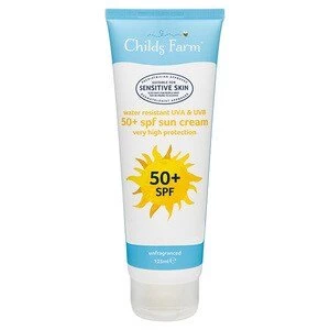 Childs Farm 50+SPF Water Resistant Sun Cream 125ml
